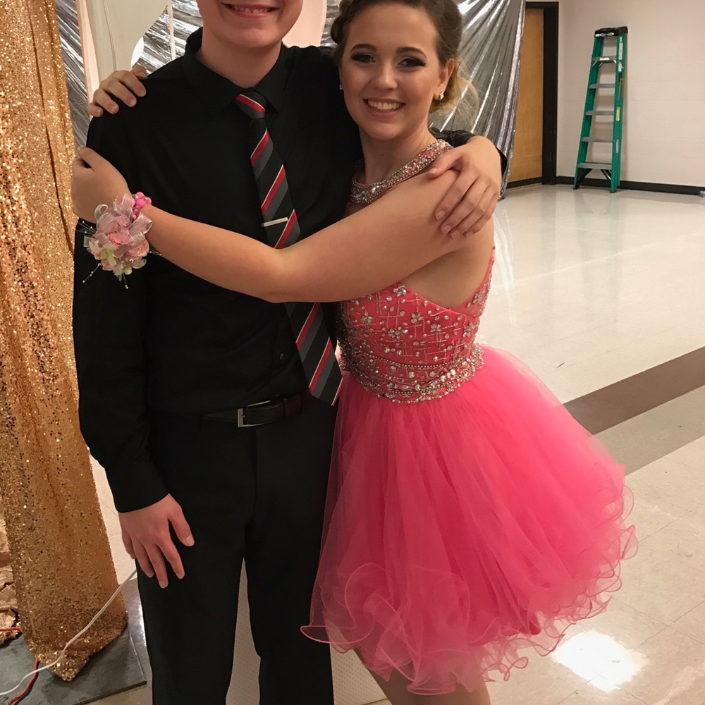 Pink Homecoming Dress Medium